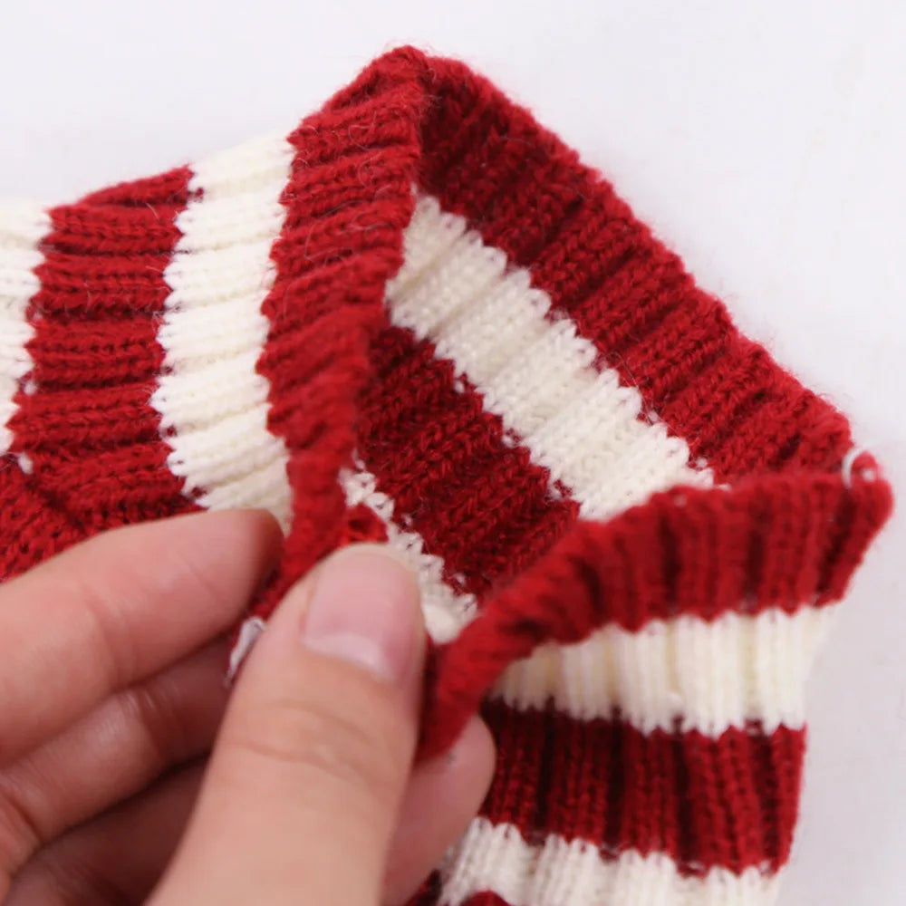 Christmas Pet Clothes for Dogs Xmas Santa Cat Costume Winter Warm Cat Coat Jacket Fleece Puppy Hoodies Kitten Small Dog Apparel