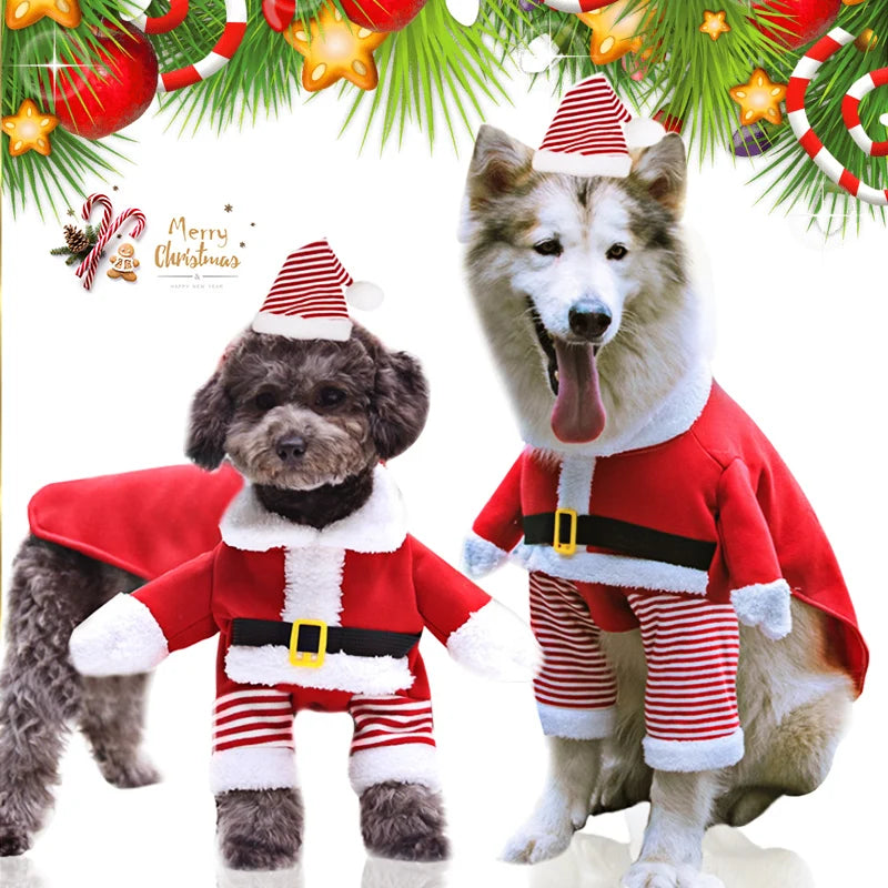 Christmas Big Dog Clothes Coat Jacket Winter Dog Clothes for Small Middle Big Dogs Puppy Sweater Jacket Pet Clothing 510235