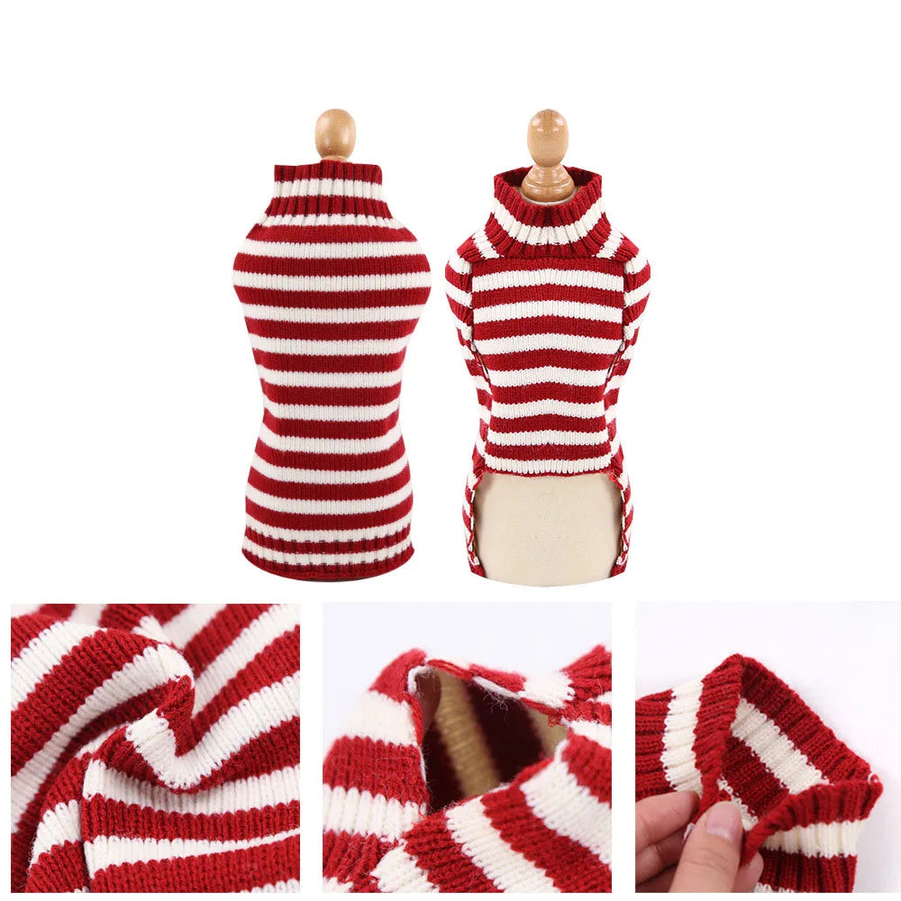Christmas Pet Clothes for Dogs Xmas Santa Cat Costume Winter Warm Cat Coat Jacket Fleece Puppy Hoodies Kitten Small Dog Apparel
