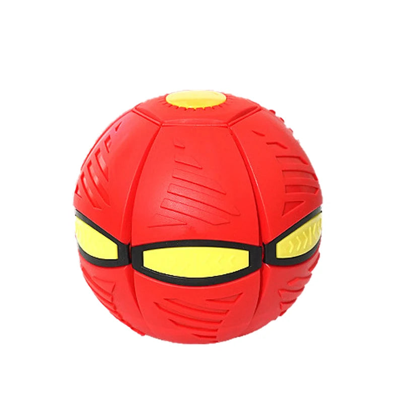 Bouncy Stomp Ball Magic Flying Saucer Ball Puzzle Pet Children's Toys Indoor Outdoor Decompression Transformation Sports Balls