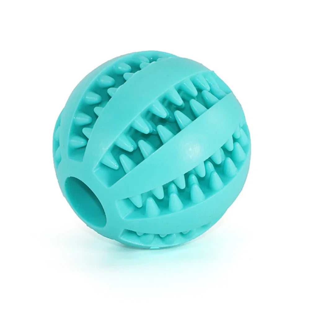 5cm Pet Dog Toy Interactive Rubber Balls for Small Large Dogs Puppy Cat Chewing Toys Pet Tooth Cleaning Indestructible Dog Ball