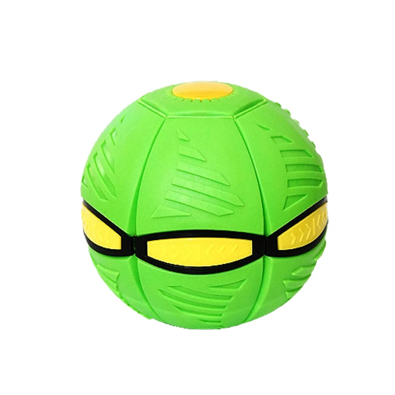 Bouncy Stomp Ball Magic Flying Saucer Ball Puzzle Pet Children's Toys Indoor Outdoor Decompression Transformation Sports Balls