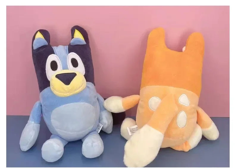 17/28cm Bluey & Bingo Family Plush Toys Cartoon Dog Stuffed Animals Soft Plush Dolls Christmas Gifts Perfect For Birthday