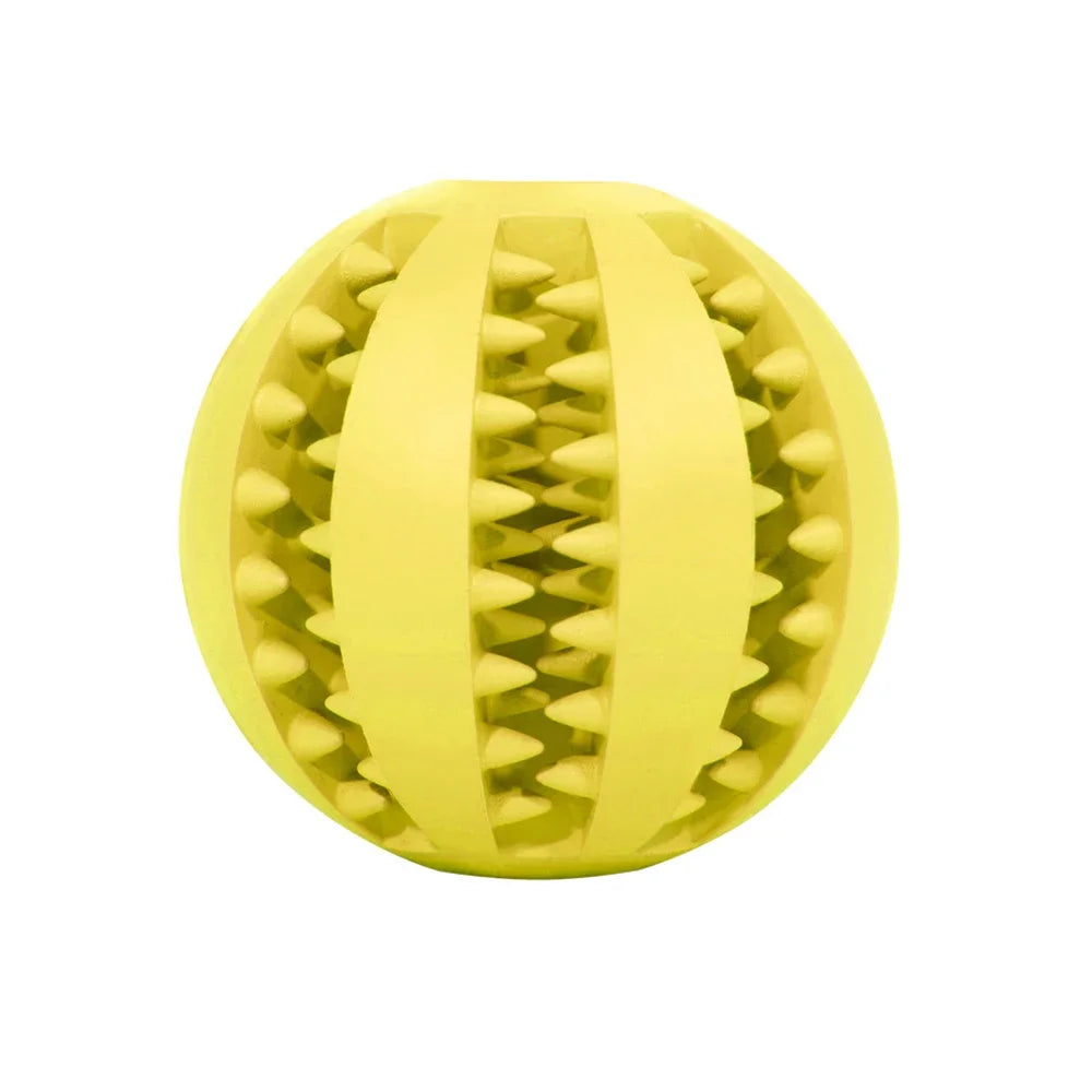 5cm Pet Dog Toy Interactive Rubber Balls for Small Large Dogs Puppy Cat Chewing Toys Pet Tooth Cleaning Indestructible Dog Ball
