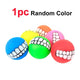 1pc Rubber Dog Toys Squeaky Cleaning Tooth Dog Chew Toy Small Puppy Toys Ball Pet Supplies Petshop Diameter 7cm