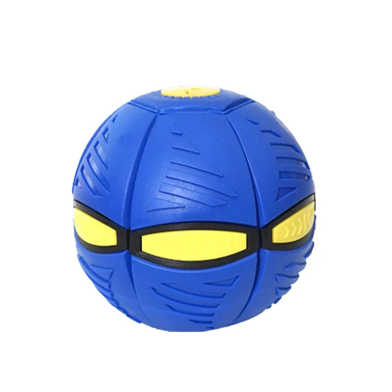 Bouncy Stomp Ball Magic Flying Saucer Ball Puzzle Pet Children's Toys Indoor Outdoor Decompression Transformation Sports Balls