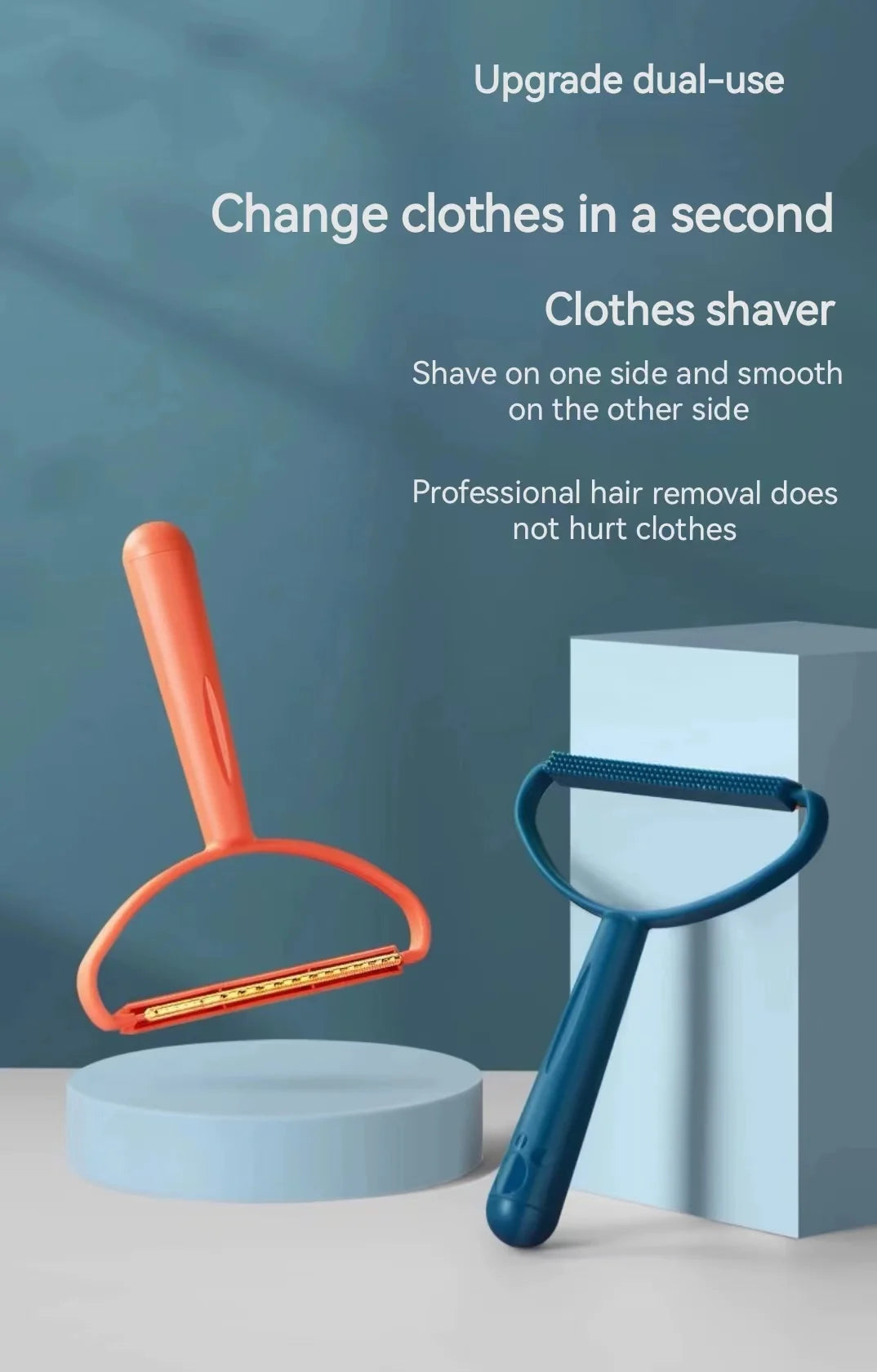 Coats Hats Lint Trimmer Hair Scraper Portable Lint Remover Carpet Wool Coat Clothes Pet Hair Remover Brush