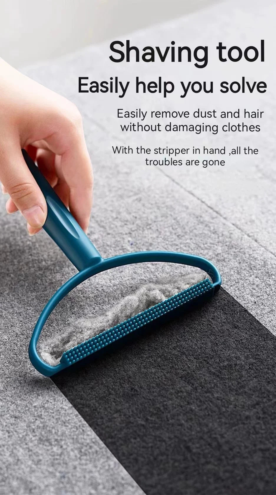 Coats Hats Lint Trimmer Hair Scraper Portable Lint Remover Carpet Wool Coat Clothes Pet Hair Remover Brush